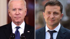 Biden a Zelenský