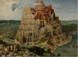 Brueghel Babylonská veža