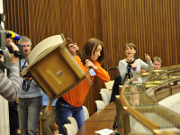 Incident v parlamente