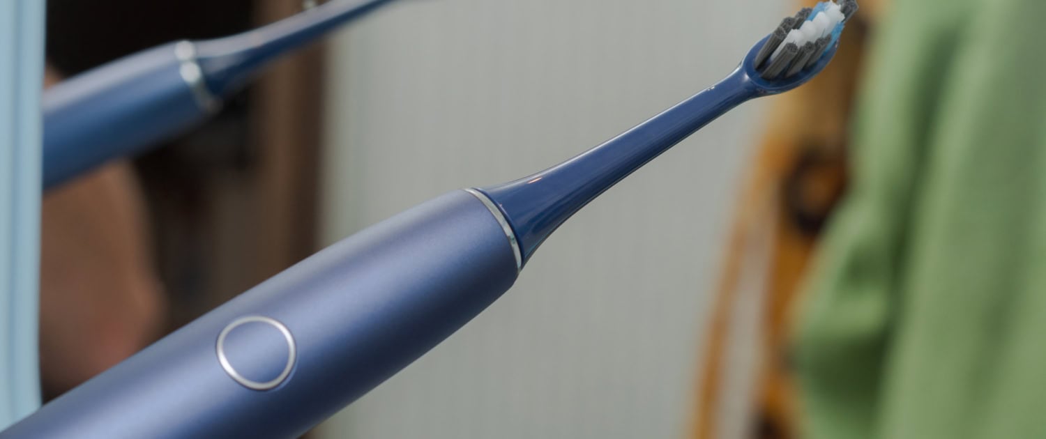 ultrasonic toothbrush blue, daily oral hygiene